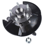 Front Left Steering Knuckle & Wheel Bearing Hub Assembly Replacement for Honda Civic 2006-2011 06519755