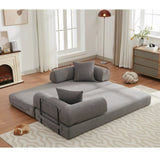 78.5" Folding Out Sleeper Sofa Bed,4-in-1 DIY Combination W1628P216721