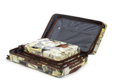 20"/24"/28" 3 pcs/set in PC Spinner Wheel Luggage, Carry on Suitcase, With Printed pattern and 09877553