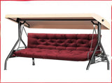 Swing Cushions 2-3 Seater Replacement Waterproof Bench Cushion 47.2x39.4x3.94in-120x100x10cm 63299884