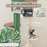 5 level Cat tree, Cat climbing frame Cat Apartment with cushions, anti-tipping Settings 33728747