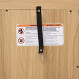 Corner Glass Cabinet Lighted Curio Cabinet Corner Display Case for Living Room, Curio Cabinet, W2275P194430