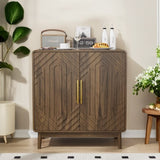 Sideboard Buffet Cabinet With Storage ,Carved 2 Door Sideboard,Multifunctional Accent Cabinet With W1706P312336