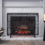 FIRE SCREEN 65178.00BLKSILV