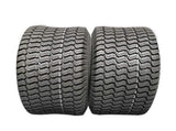 Pair of 16x6.50-8 2PR P332 Riding Lawn Mower Turf Tires Tubeless 615Lbs 96467850