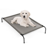 ZUN 43"D x 26"W x 8"H Dog Bed Gray 36552704