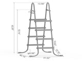 4-Step 52in Iron Pool Ladder 68316800