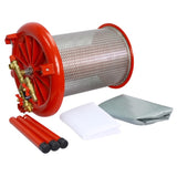 Hydraulic Fruit Wine Apple Press 5.3Gallon/20L -Stainless Steel for Wine Cider Making W46532331