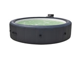 Grey 196 * 71cm hot tub. A swimming pool with heating, bubble massage, ambient lighting, filtration, 65247427