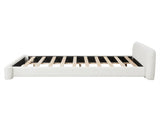 Cozy White Bouce Upholstered Bed - A Dreamy Addition to Your Bedroom, QUEEN N769P241260K