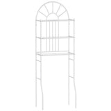 White Bathroom Towel Storage Rack with 3 Shelves 61218274