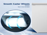 ORIKOOL Chest Freezer 7.0 Cu.ft Solid Top Commercial Deep Chest Freezers with Lockable Stay-Open Lid W2095126140