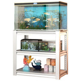 40-50 Gallon Fish Tank Stand - Metal Aquarium Stand, 31.5 "L x 18 "W x 34"H Adjustable Heavy Duty T2398P211228