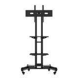 ZUN Universal Swivel TV Stand for 32–80 inch TVs, Height Adjustable Table Top TV Stand Mount with Tilt, 85432527