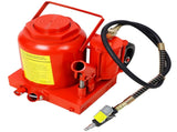 50 Ton 100,000LBS Air Hydraulic Bottle Jack, with Pneumatic & Manual Hand Pump, Rugged Steel W465P146643