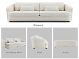 Mariko Beige Linen Sofa w/2 Pillows B2758P511589