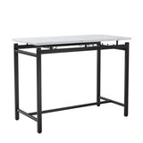 Kitchen Table Set, Dining Table and Chairs for 2, 3 Piece Dining Room Table Set with 2 Upholstered W578P150070