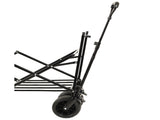 480Lbs Collapsible Wagon with Canopy,Wagon Stroller with 7" All-Terrain Wheels, Lightweight Foldable 01562892
