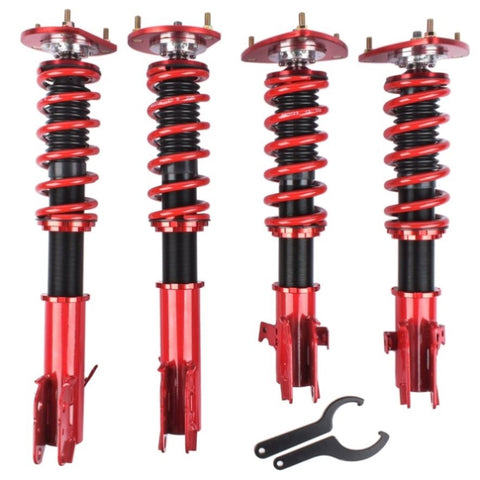 ZUN Coilovers Suspension Lowering Kit For Subaru Impreza 1993-2001 WRX GC8 Adjustable Height 97490033