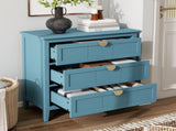 3 Drawer Cabinet, American Furniture,Suitable for bedroom, living room, study W688115101