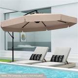 10 Feet Patio Cantilever Umbrella 87450547