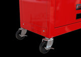 High Capacity Rolling Tool Chest with Wheels and Drawers, 8-Drawer Tool Storage Cabinet--RED W110243144