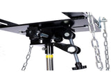 1660lbs Transmission Jacks Quick Lift Dual Spring , Hydraulic Transmission Jack 2 Stage Hydraulic w/ W46557316