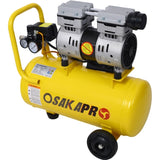1.5HP Silent Oil-Free Air Compressor 8 Gallon, Oil-Free, Electric Shop Air Compressor W46564404