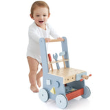 Wooden Baby Walker with Multi-Activity Center 65389002