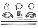 17Pcs Door Tailgate Weatherstripping Seal Kit For Chevy El Camino GMC Caballero 1978-1987 2135478 38316591