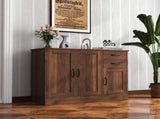 Modern Wood Buffet Sideboard with 2 doors&1 Storage and 2drawers -Entryway Serving Storage Cabinet W331P242454