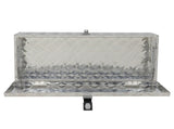 30" Elegant 5-Strips Pattern Aluminum Toolbox Silver 70391005