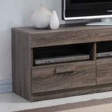 ZUN Rustic Oak TV Stand B062P189117