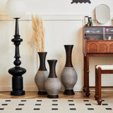 Desktop Vase, Brown Decorative Floor Vase, Classic and Neat Floor Vase, High Independent Flower W2796P261479