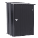 ZUN Outdoor Garden Storage Shed Galvanized Steel Tool House （Prohibited by WalMart） 60583842