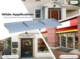 Awning for Door Entrance Window, 38x120 Inch Window Canopy Exterior, UV Rain Snow Protection for 25120283