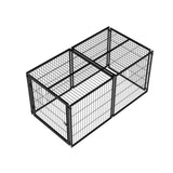 Large Dog Cage 63.7" Dog Kennel for Medium Dogs Puppy Dog Playpen with Top, Pet Cage, Indoor, W1820P242323