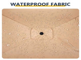 10 x 6.5 FT Square Patio Umbrella, Tilting Outdoor Market Umbrella with 6 Iron Ribs & Iron Pole, 00718129