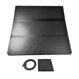 5FT/64" Tri-Fold Truck Bed Cover Tonneau Cover Hard Folding Replacement for Honda Ridgeline 54841802