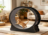 Wooden Cat Exercise Wheel 24240361