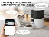 Intelligent fully automatic pet feeder, timed and quantitative feeding, remote control for more 72521644