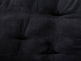 Micro Suede Fabric Butterfly Folding Chair, Black 89121815