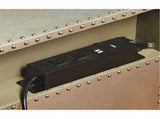 Aluminum Nightstand with USB and Power Dock B016P253394