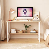 ZUN Computer desk Desktop house Simple desk bedroom desk desk Student home study desk,Home Office W2781P191987