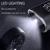 1 Set Car Charging Dual-use Mini Portable Tire Inflator Suitable for Bicycles, Electric Cars, Cars 77401873