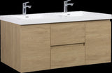 60" Floating Bathroom Vanity with Sink, Modern Wall-Mounted Bathroom Storage Vanity Cabinet with W1573P152706