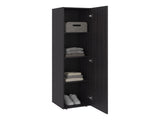 Home Linen Freestanding Tall Cabinet with Single Door and 4 Horizontal Storage Shelves, Cabinet for B070P487566