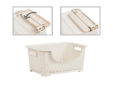 Plastic Storage Cart, Kitchen Storage, Rolling, Toy Storage, Laundry, Kitchen, Ivory 73843820