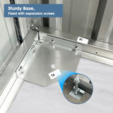 Outdoor Storage Shed 20x13 FT, Metal Garden Shed Backyard Utility Tool House Building with 2 Doors W1895109583