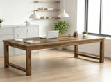 63 Inch Executive Desk with Sturdy Home Office Design 52060425